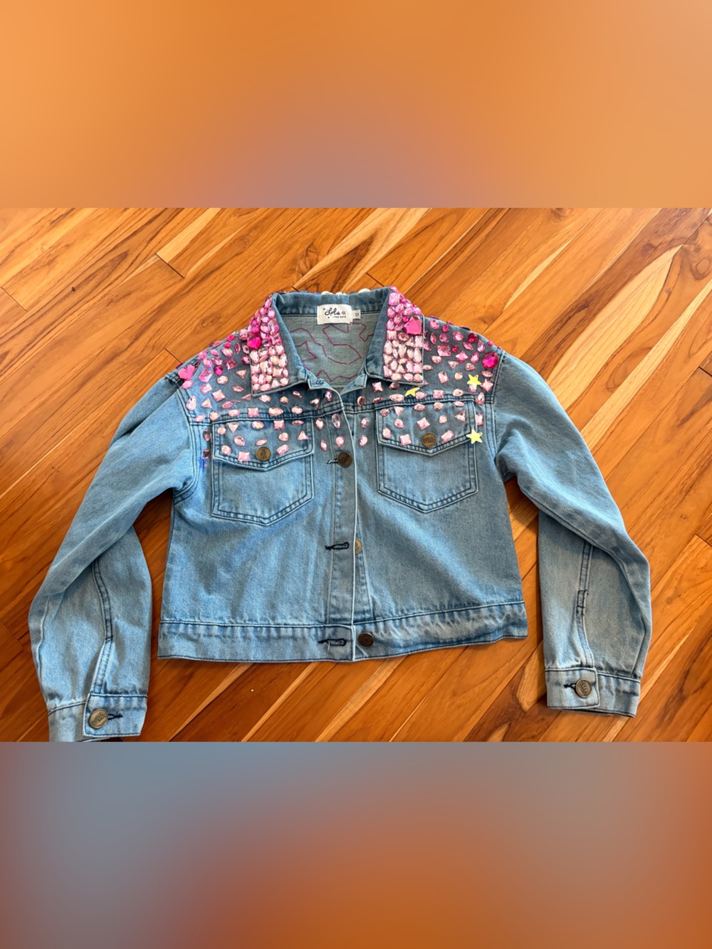 Lola & The Boys SPARKLE QUEEN GEM DENIM